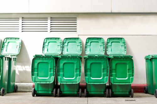 Environmentally-friendly waste management with commercial skips